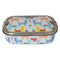 Stainless Steel Lunch Box & Water Bottle (750Ml) Set