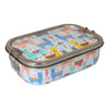 Llama Print Eco-Friendly Meenakari Steel Tiffin Box – Stylish & Durable