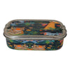 Jungle Print Eco-Friendly Meenakari Steel Tiffin Box – Stylish & Durable