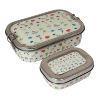 Eco-Friendly Meenakari Steel Tiffin Box – Stylish & Durable
