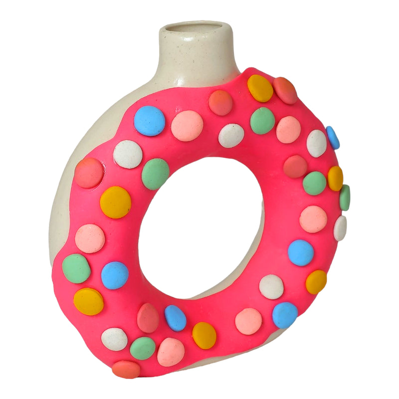 Donuts Design Ceramic Planter