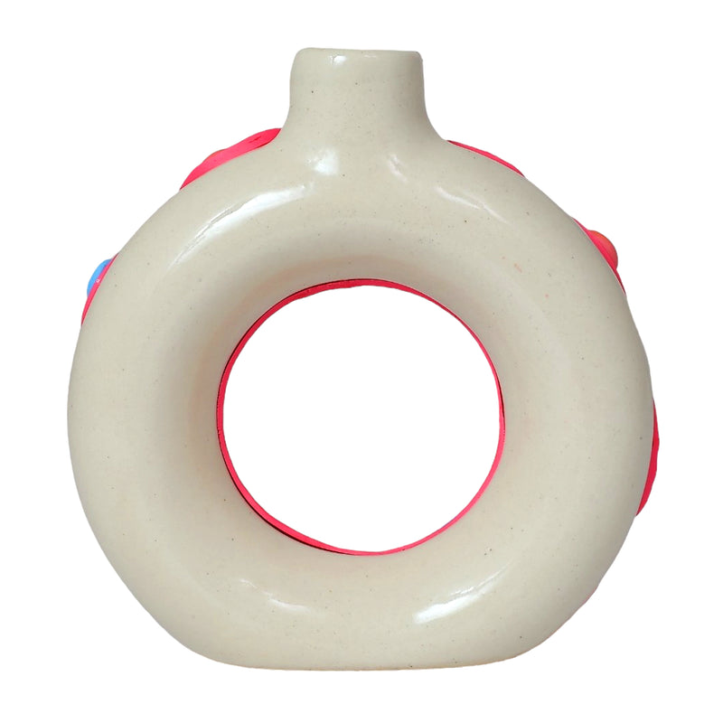 Donuts Design Ceramic Planter