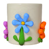 Blooming Flower Ceramic Planter