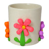 Blooming Flower Ceramic Planter