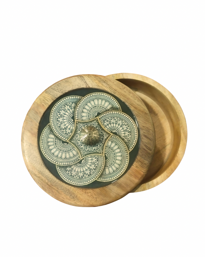 Sophisticated Wooden Multipurpose Storage Box  | Ecofriendly Tableware | Stylish & Durable