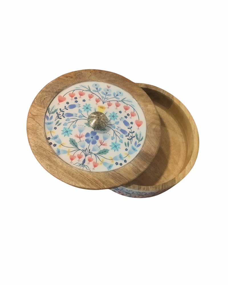 Sophisticated Wooden Multipurpose Storage Box  | Ecofriendly Tableware | Stylish & Durable