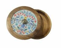 Sophisticated Wooden Multipurpose Storage Box  | Ecofriendly Tableware | Stylish & Durable