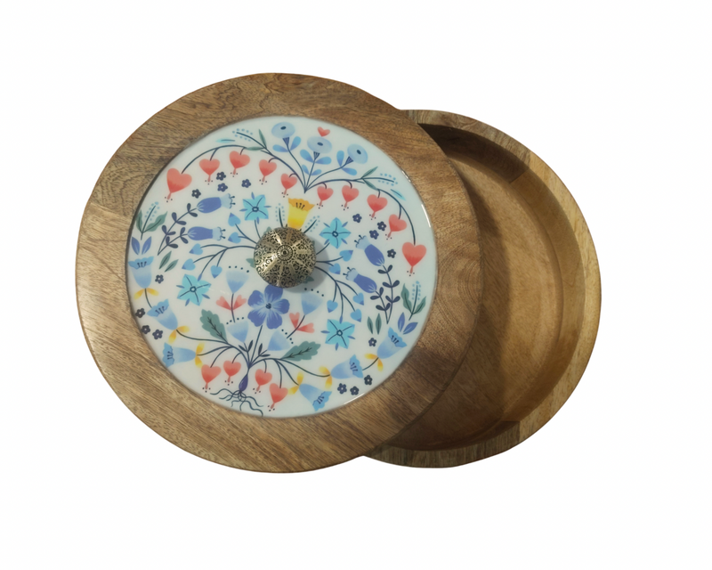 Sophisticated Wooden Multipurpose Storage Box  | Ecofriendly Tableware | Stylish & Durable