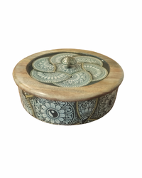 Sophisticated Wooden Multipurpose Storage Box  | Ecofriendly Tableware | Stylish & Durable