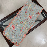 Reversible Cotton Table Runner for Dining Table