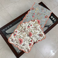 Reversible Cotton Table Runner for Dining Table