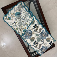 Reversible Cotton Table Runner for Dining Table