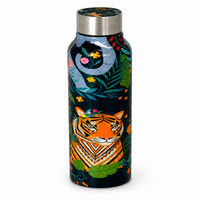 Handcrafted Eco-Friendly Meenakari Steel Bottle(750 ML)