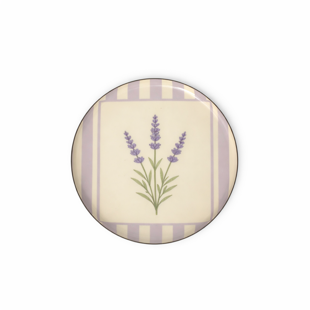 Decorative Metal Wall Plates Set of 5