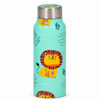 Handcrafted Eco-Friendly Meenakari Steel Bottle(750 ML)