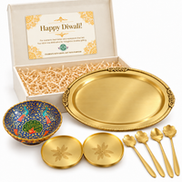 Royal Brass Tableware Collection – Premium Diwali Gift Set