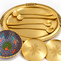 Royal Brass Tableware Collection – Premium Diwali Gift Set