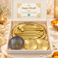 Royal Brass Tableware Collection – Premium Diwali Gift Set
