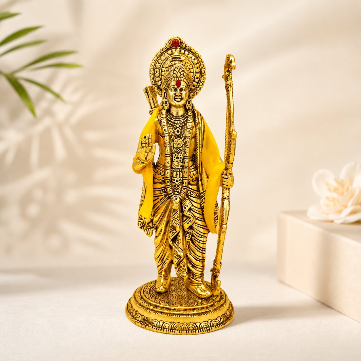 Lord Ram Idol – Gold Finish