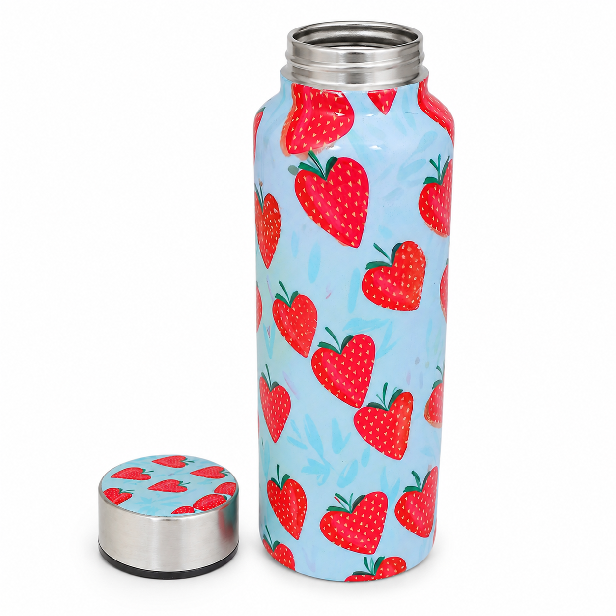 Handcrafted Eco-Friendly Meenakari Steel Bottle(750 ML)