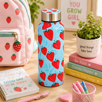 Handcrafted Eco-Friendly Meenakari Steel Bottle(750 ML)