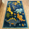 Dragon Print Hand Tufted Carpet