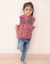 Kids Unisex Ajrak Printed Jacket