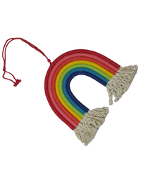 Kids Room Macrame Rainbow Sojourn