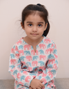 Kids Elephant Printed Night Suit