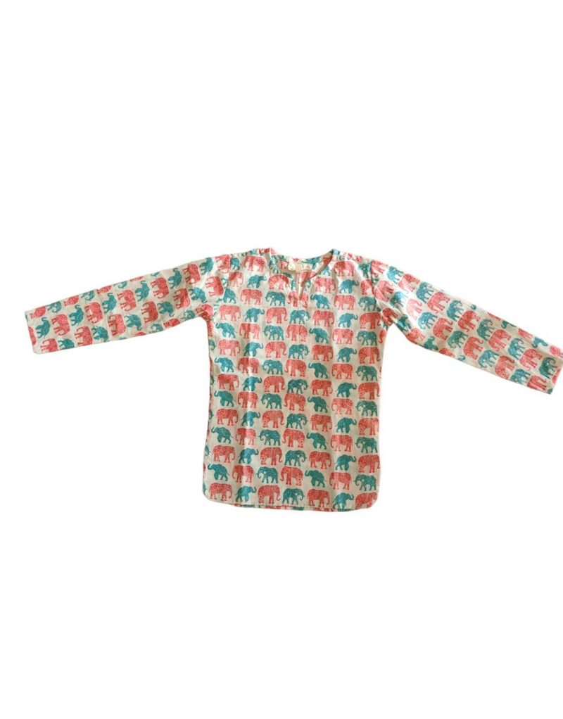 Kids Elephant Printed Night Suit