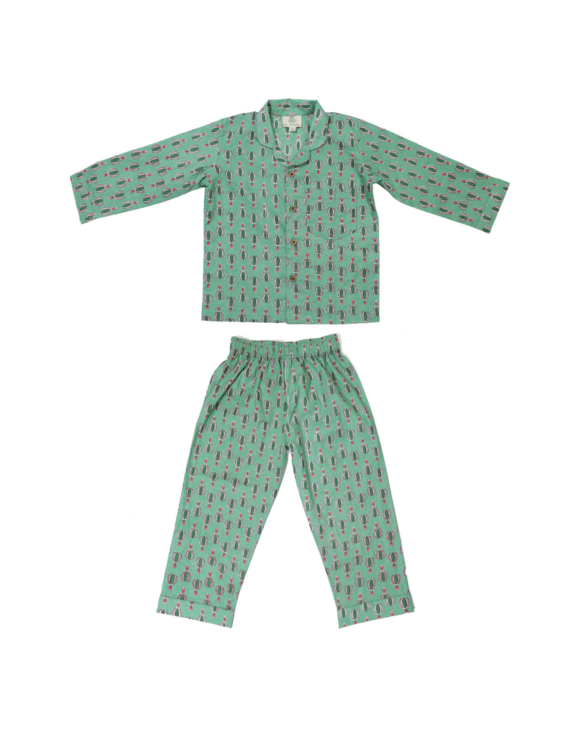 Kids Balloon Printed Night Suit