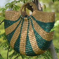 Assamese Hand Weaved Turtle Bamboo Handbag | Sustainable & Eco-friendly Bags