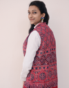 Ajrakh Block Print Women’s Nehru Jacket