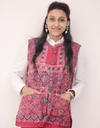 Ajrakh Block Print Women’s Nehru Jacket