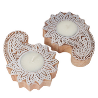 Diwali Gift Box – Swan Tissue Holder & Wooden Diya Combo