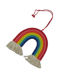 Kids Room Macrame Rainbow Sojourn