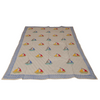 Turtle Design Handcrafted Block Printed Kids Quilt