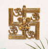 Diwali Gift Box – Swastik Ganesh & Metal Wax Diya Combo