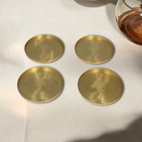 Brass Coaster ( Set of 4)