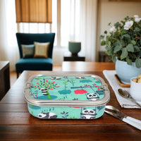 Eco-Friendly Meenakari Steel Tiffin Box – Stylish & Durable