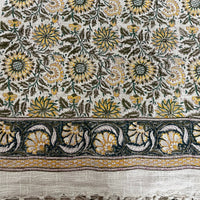 Cotton Handcrafted Throw Blanket | Perfect for Living Room and Bedroom Decor| Perfect for Living Room and Bedroom Decor