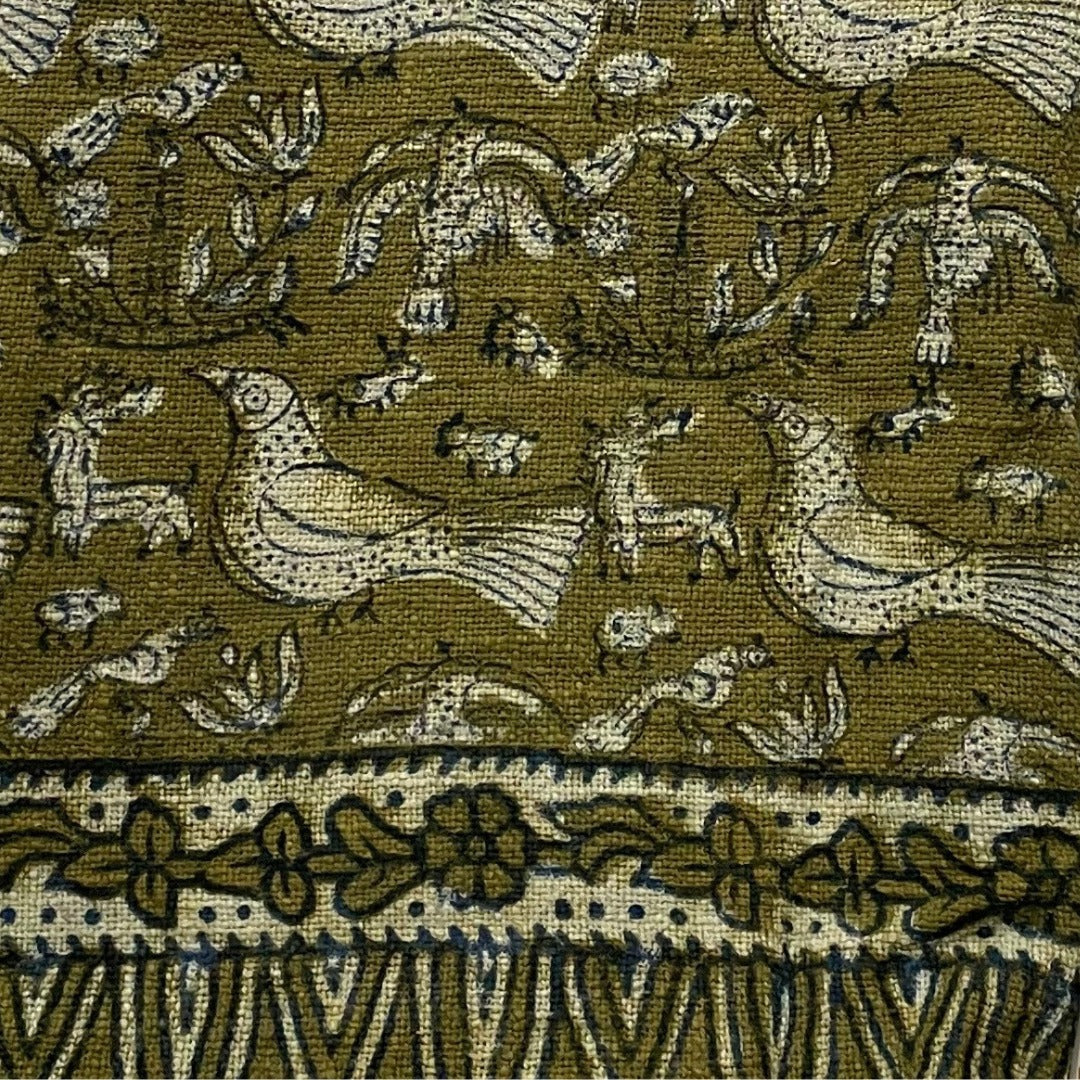 Cotton Handcrafted Throw Blanket | Perfect for Living Room and Bedroom Decor| Perfect for Living Room and Bedroom Decor