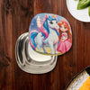 Cute Kids Lunch Box | Printed Stainless Steel Food Container | School Tiffin Box | Child-Friendly Design