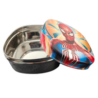 Cute Kids Lunch Box | Printed Stainless Steel Food Container | School Tiffin Box | Child-Friendly Design