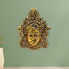 Diwali Gift Box – Durga Face & Metal Wax Diya Combo
