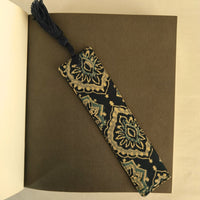 Geometric Print Bookmark | Handcrafted Fabric Bookmark with Modern Pattern for Book Lovers