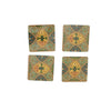 Elegant Print MDF Coaster – Stylish & Durable Design (Set of 4)