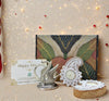 Diwali Gift Box – Swan Tissue Holder & Wooden Diya Combo