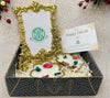 Diwali Gift Box – Photo Frame & Metal Wax Diya Combo