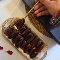 Handcrafted Brass Snack Tray Eid Gift
